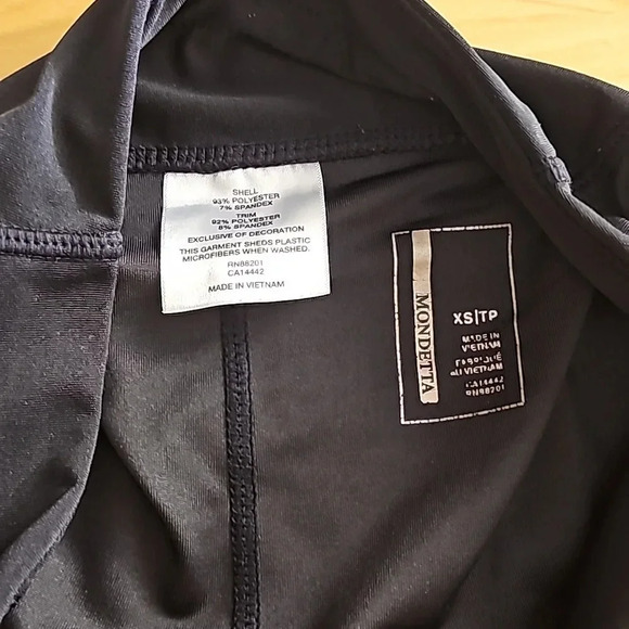 Womens Mondetta Black Poly Spandex Skort XS - Picture 3 of 4